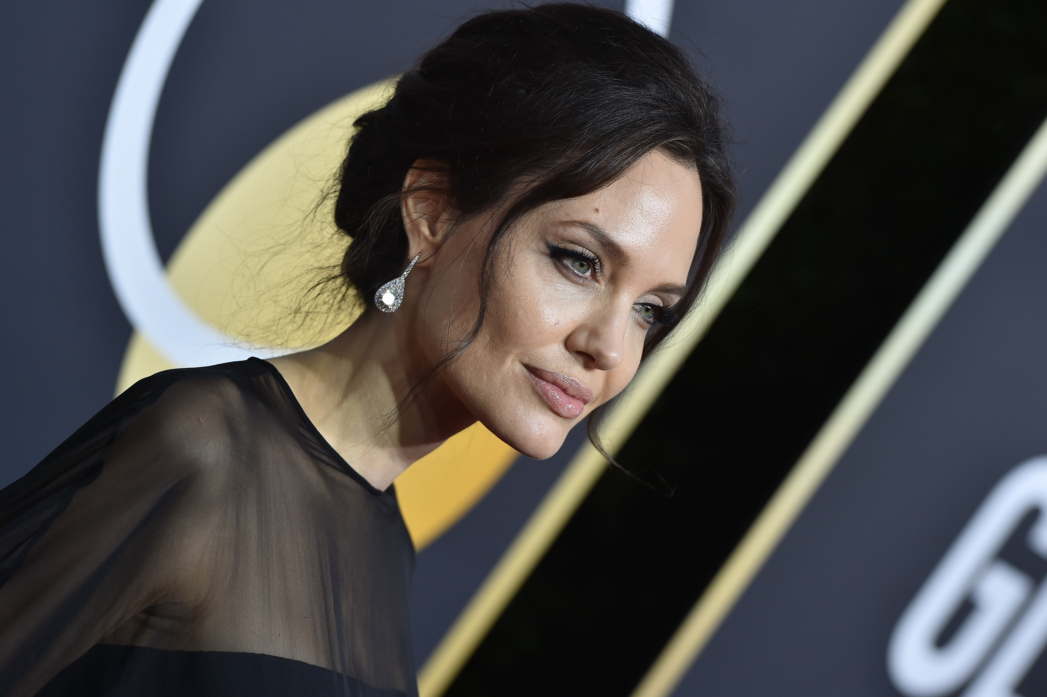 Angelina Jolie attending an event