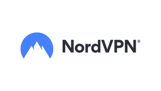 The NordVPN logo on a white background.