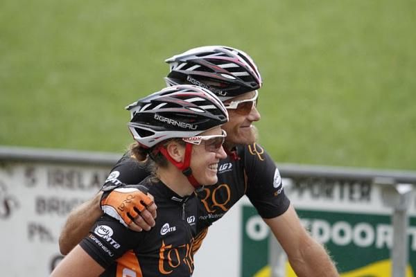 Jo Wall and Mark Fenner (Team Torq)