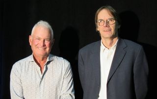 AVL Media Group’s Steve Kosters (left) and Andrew Hope