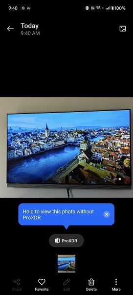 An example of a photo taken on the OnePlus 12R using its ProXDR functionality.