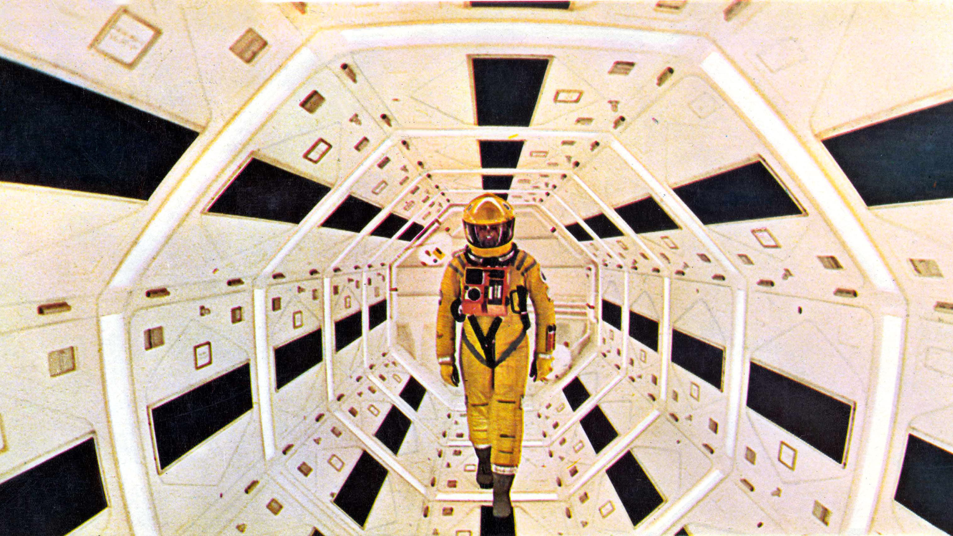 A screenshot from the movie "2001: A Space Odyssey" (1968)