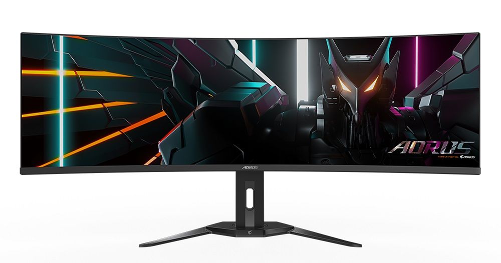 Aorus CO49DQ Monitor (Front)