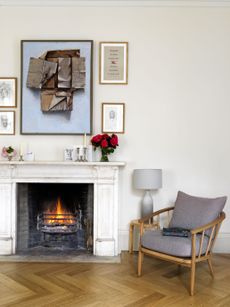 Finalists in the Historic Houses Kitchen Award 2019. Architect Francis Terry and his kitchen in Dedham House, Essex. Photograph: Simon Brown/Country Life