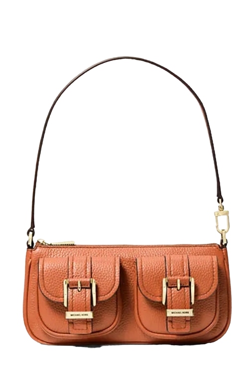 Zoe Small Pebbled Leather Pochette