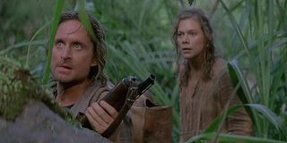 Romancing The Stone Michael Douglas Kathleen Turner