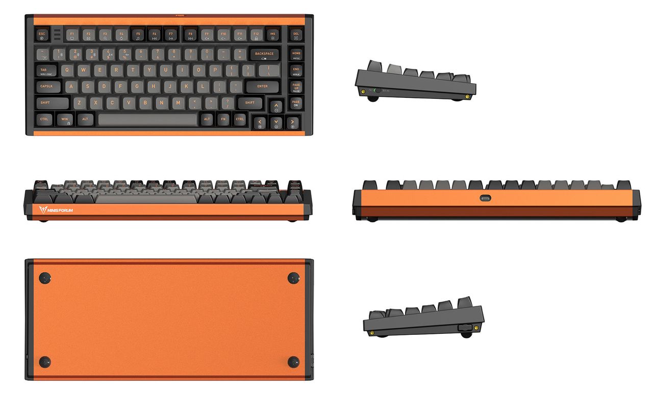 Minisforum Enters Mechanical Keyboard Market With the MKB i83