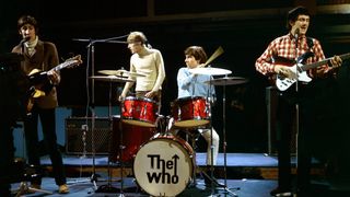 The Who performing live onstage