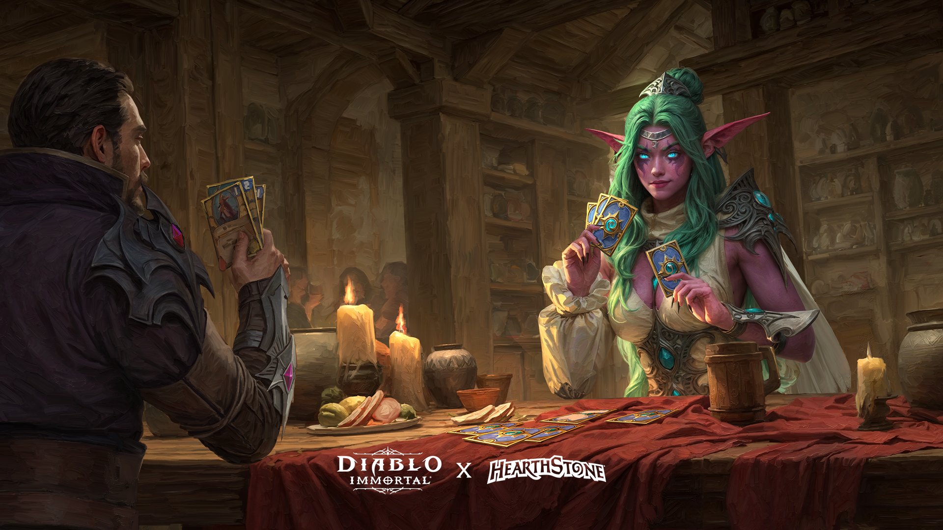 Diablo Immortal and Hearthstone 