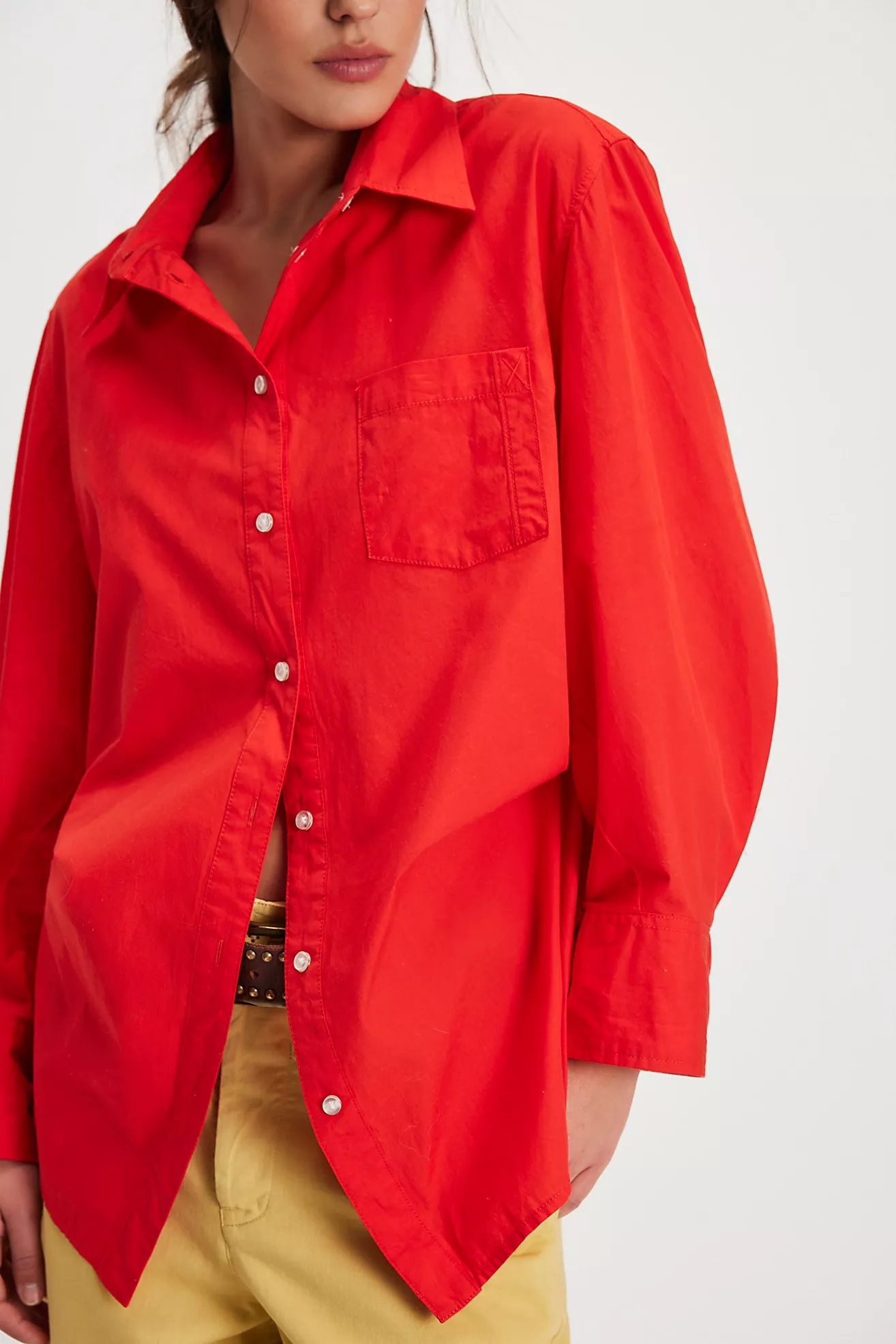 Free People, Sabine Articulated Shirt