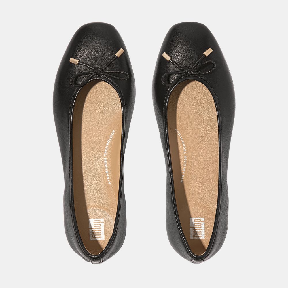 Image of black ballet flats