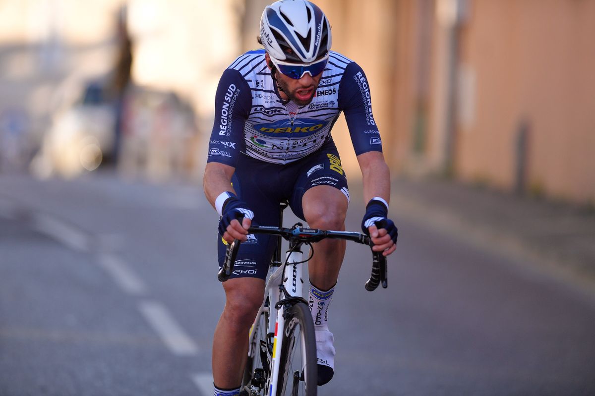 Julien El Fares in action at the Tour de La Provence.