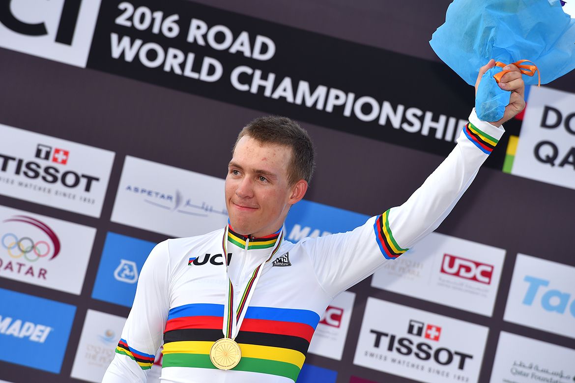 New U23 world champion Kristoffer Halvorsen (Norway)