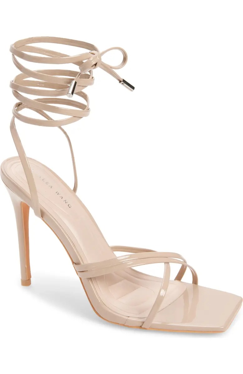 AZALEA WANG, Arica Ankle Wrap Sandal