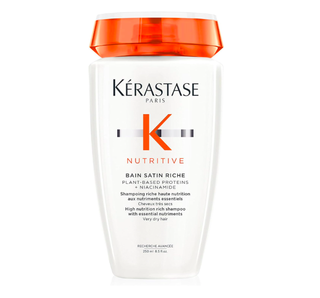 Kérastase Nutritive Bain Riche Satin Shampoo.