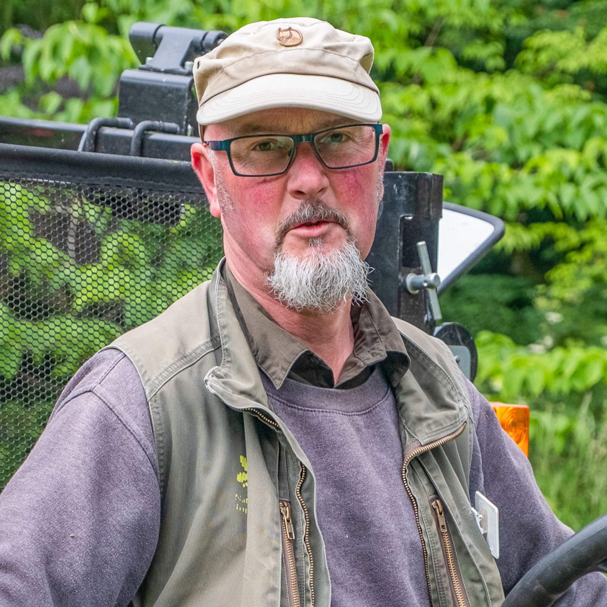 David Jordan, senior gardener at the National Trust's Anglesey Abbey