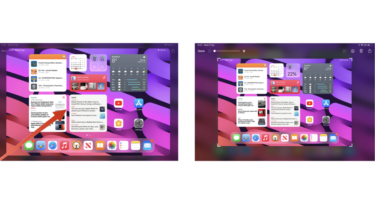 how to screenshot on my new ipad
