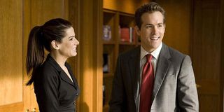 Sandra Bullock and Ryan Reynolds in The Proposal