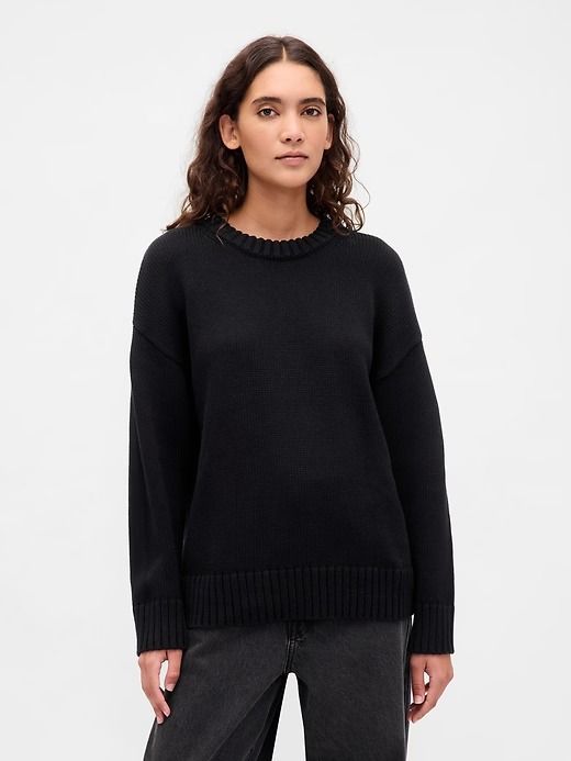 gap, 100% Cotton Oversized Sweater