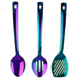 Iridescent utensil set