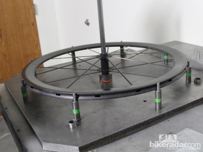 The all-carbon RZR is built entirely in Utah, with carbon rims, hubs, spokes and even nipples