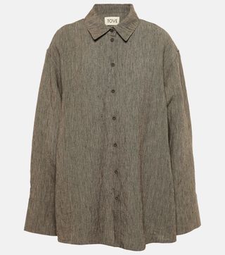 Salmone Linen Shirt