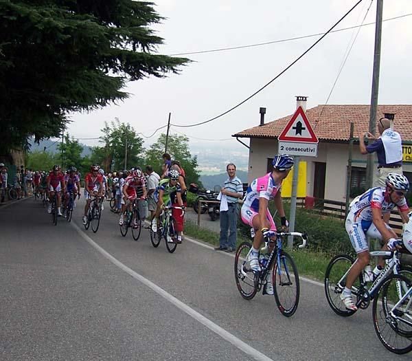 The riders would go over this climb one more time