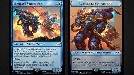 MTG Warhammer 40,000 Space Marine cards