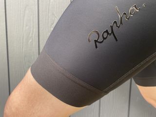 Leg gripper of the Rapha Women's Core Bib Shorts