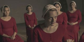 The cast of The Handmaid's Tale