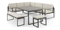 Made.com Catania outdoor set is the best outdoor dining set for comfort