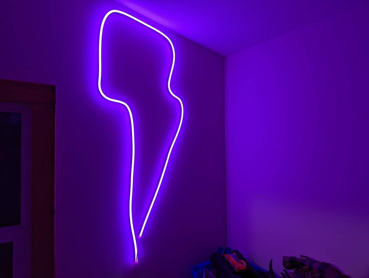 Govee Neon LED light strip review: Bringing retro neon lights into the  future