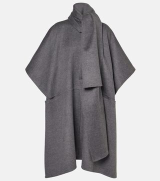 Doublé Scarf Wool Coat