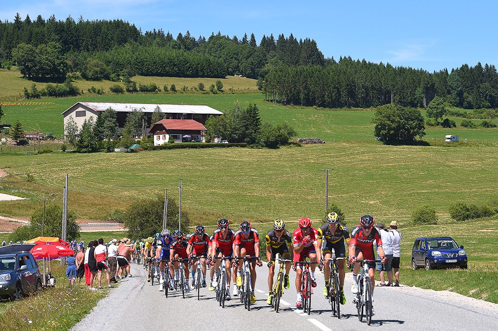 BMC drive the pace during stage 16 of the Tour de France