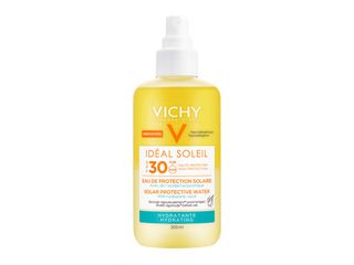 how to get rid of cellulite, Vichy Idéal Soleil Solar Protective Water SPF30 Hydrating, £19, Feelunique