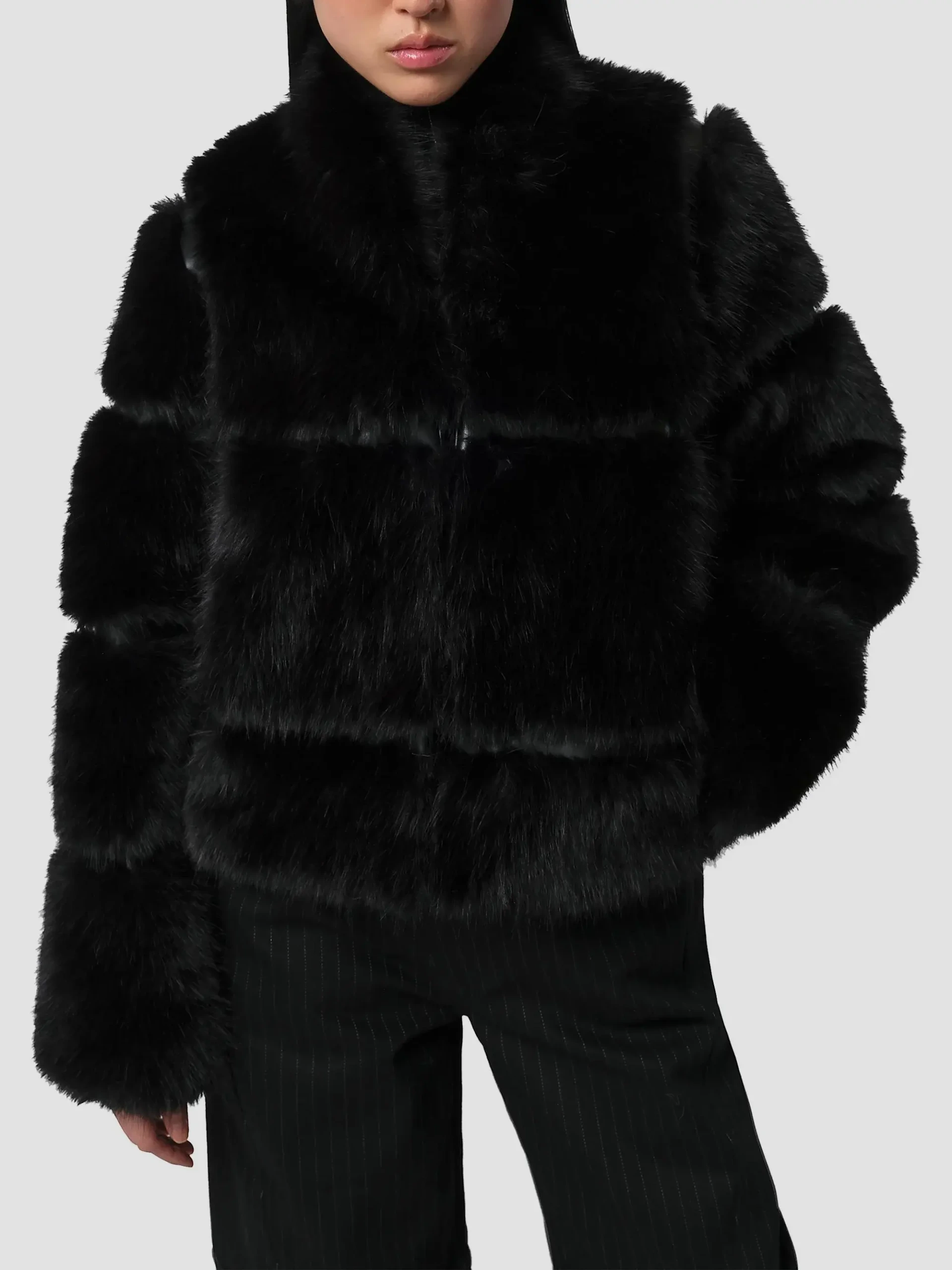 Sai Faux-Sable Fur Coat