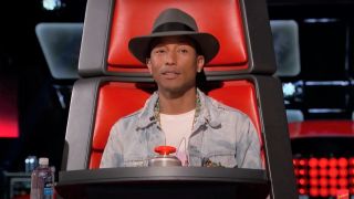 Pharrell Williams on The Voice.