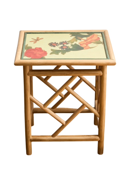 Miranda Rattan Side Table