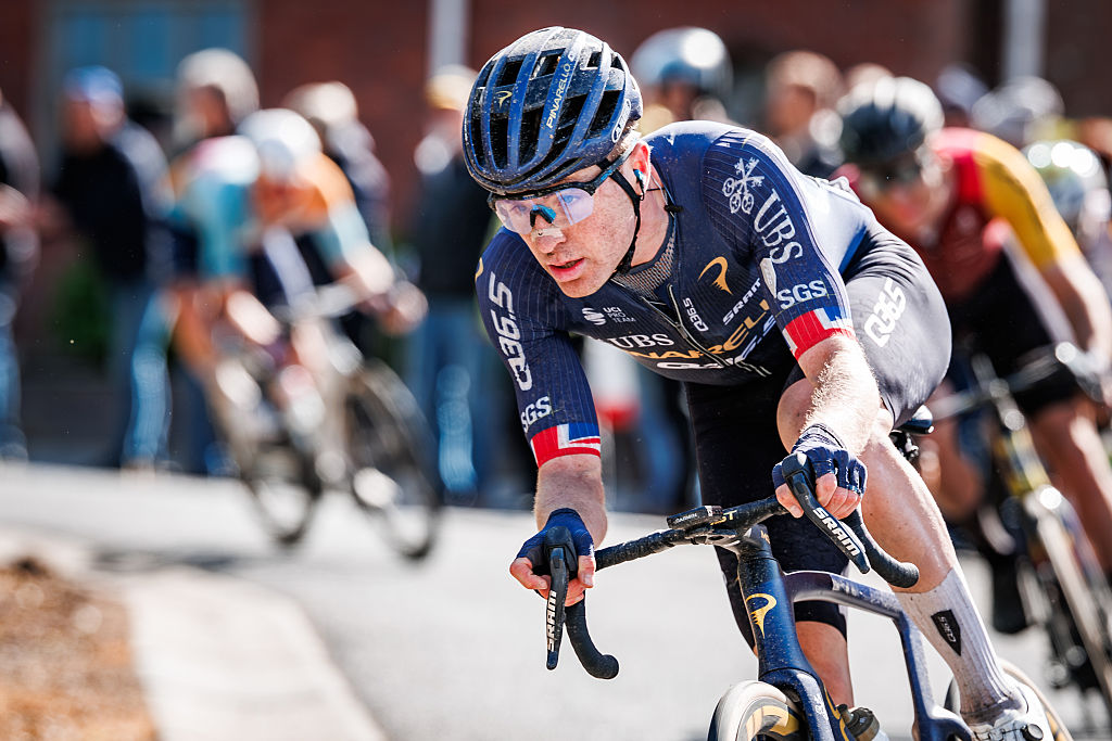 Fred Wright during the Tour of Flanders 2026