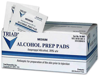 alcohol swabs for nausea