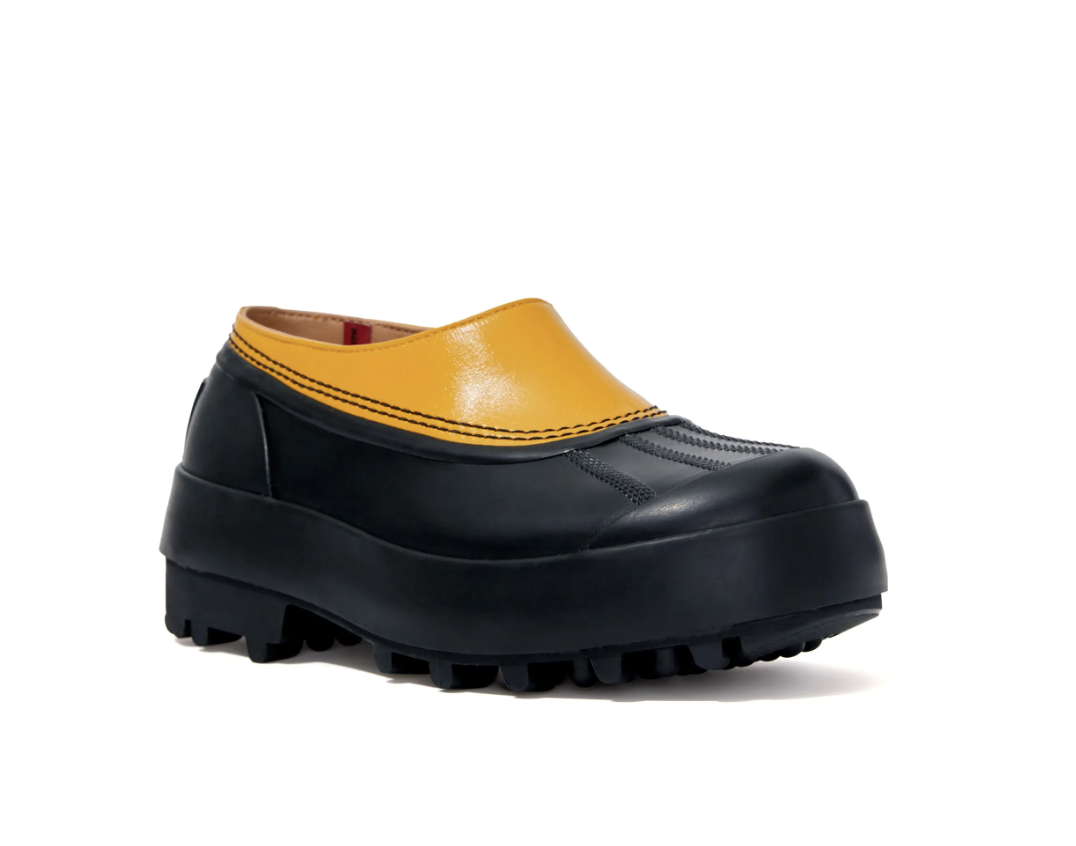 Proenza Schouler, X Sorel Caribou Mules Golden Ochre and Black