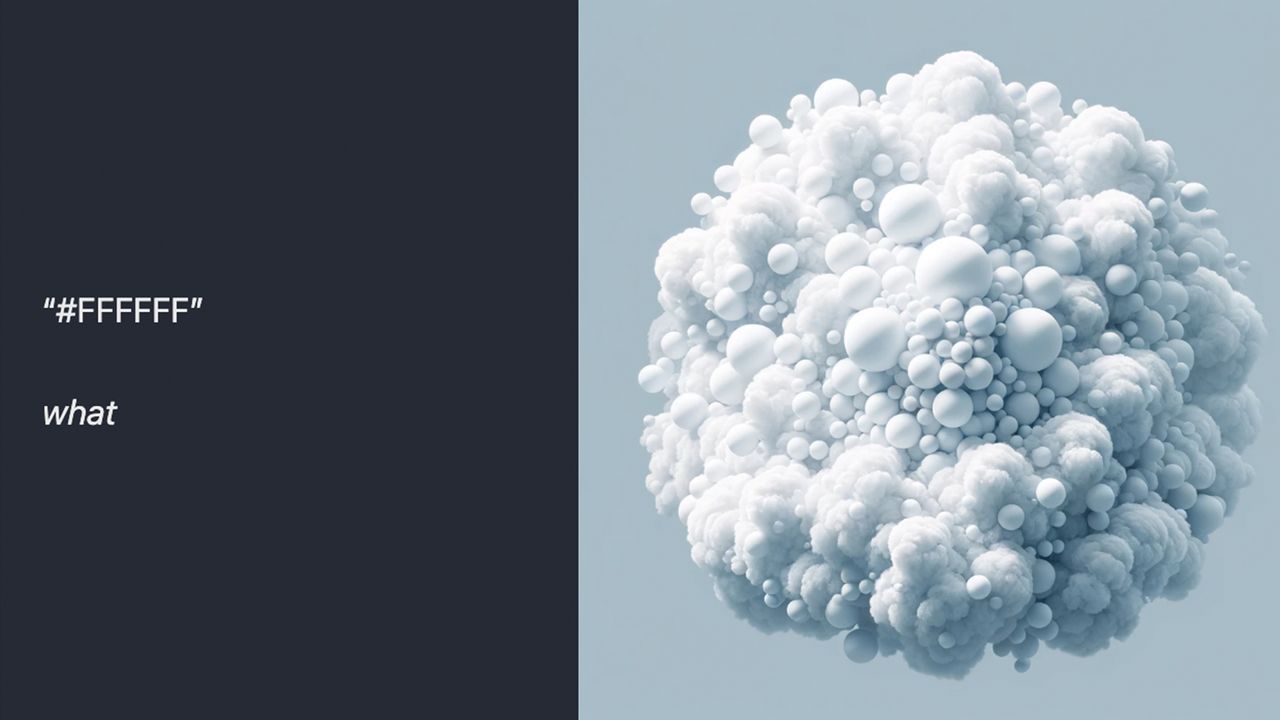 Cody Nash can AI create a white painting research