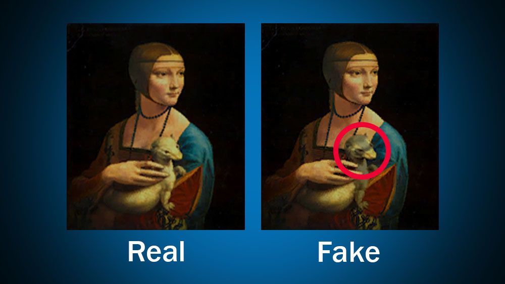 ACNH paintings: LADY WITH AN ERMINE BY LEONARDO DA VINCI