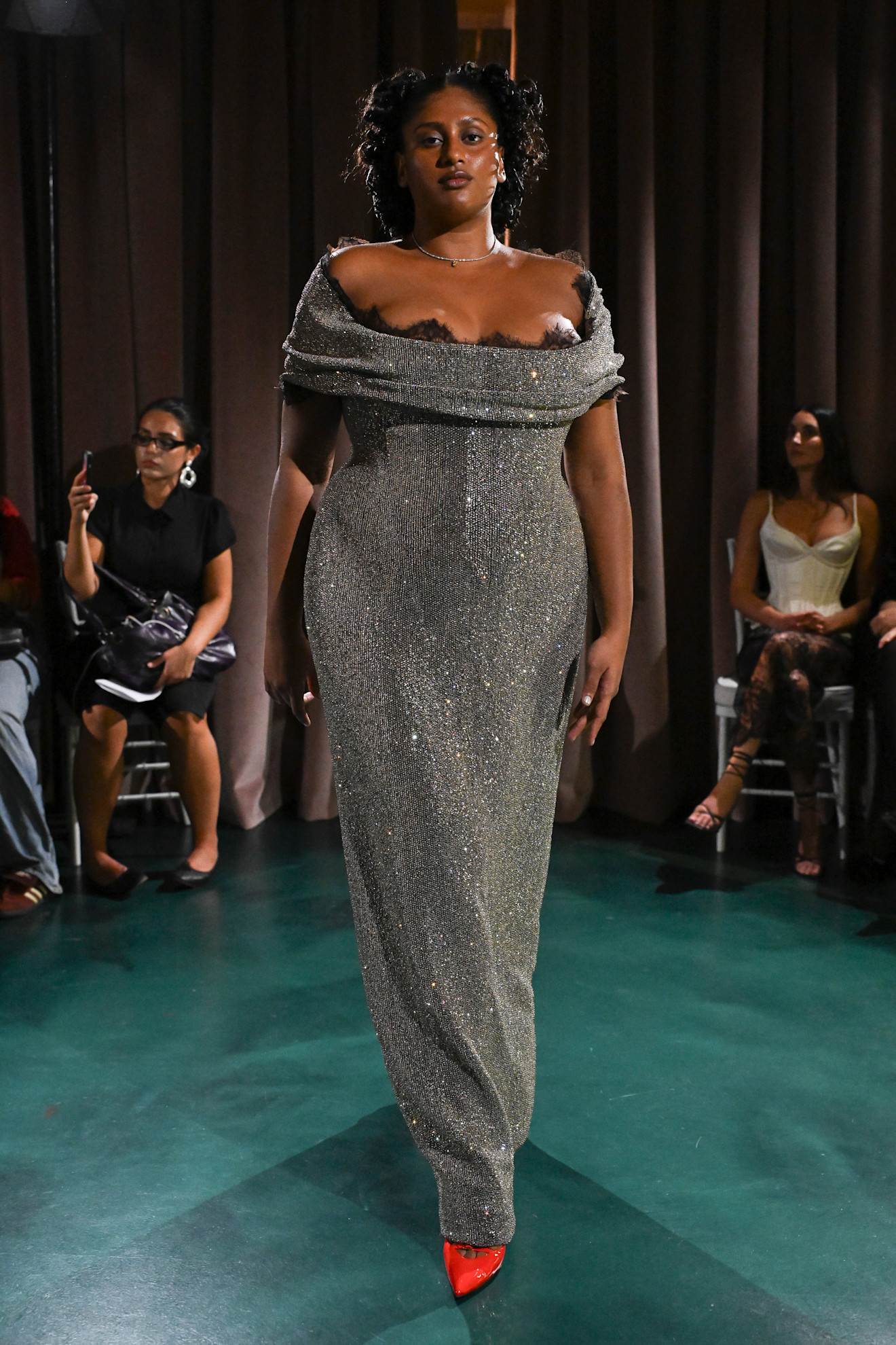 Size diversity on the runway at NYFW.