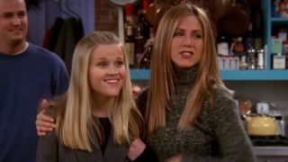 Reese Witherspoon and Jennifer Aniston on Friends.