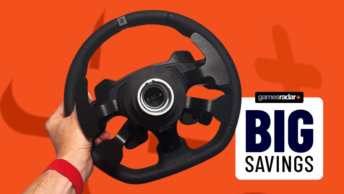 This is the Logitech steering wheel I would buy if I had the budget and it has never been cheaper