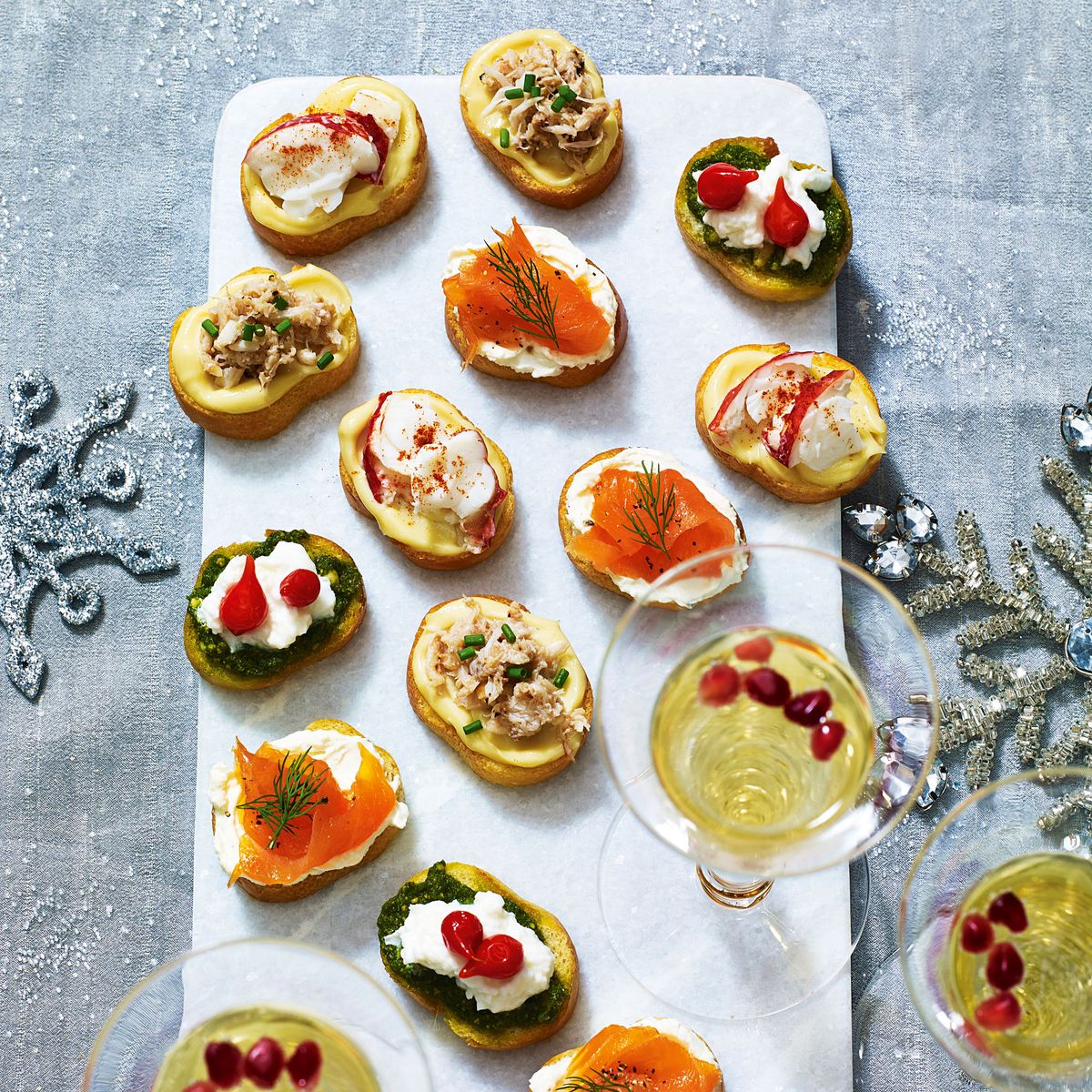 Be the perfect host by making some of these mouthwatering crostinis