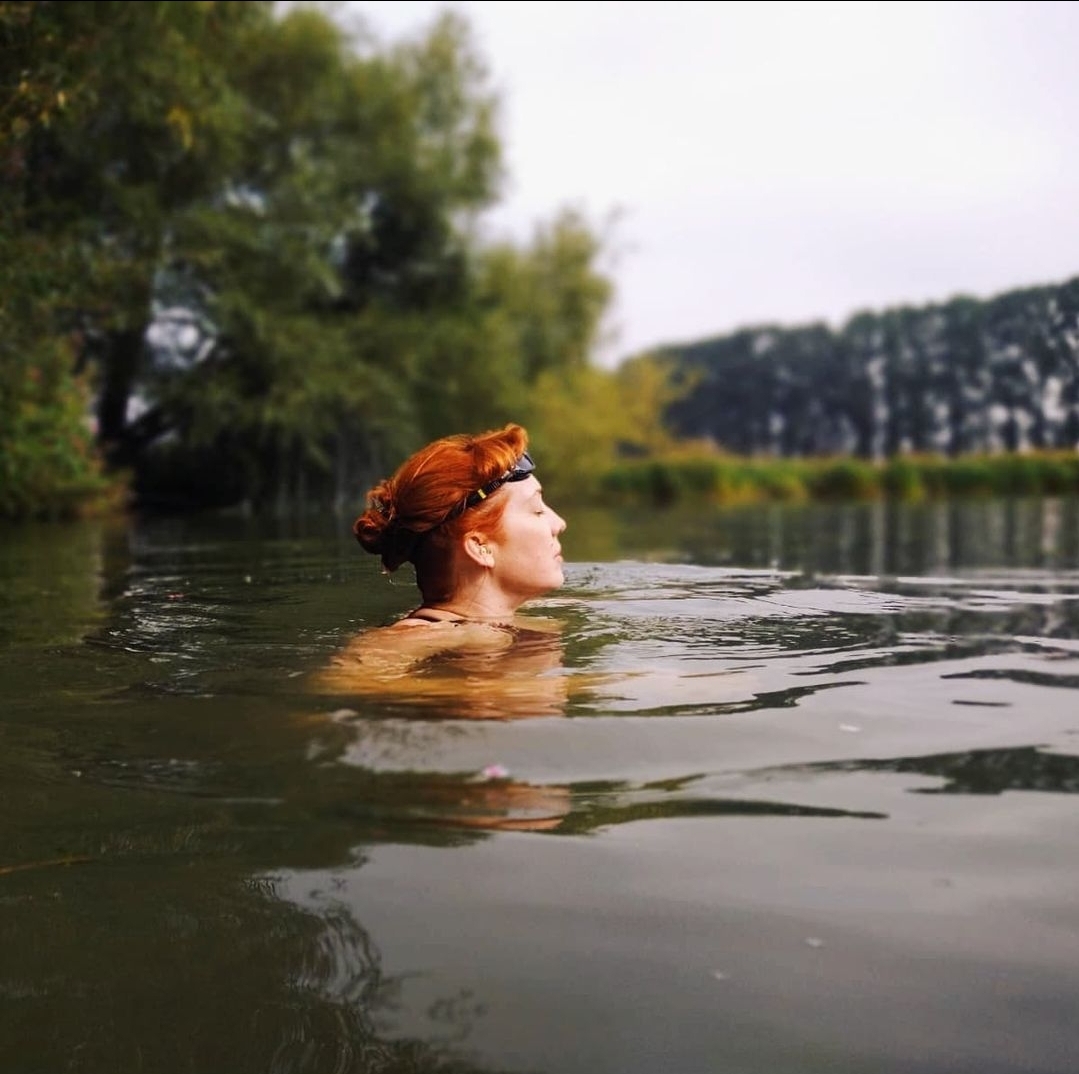 Rosee Woodland swimming