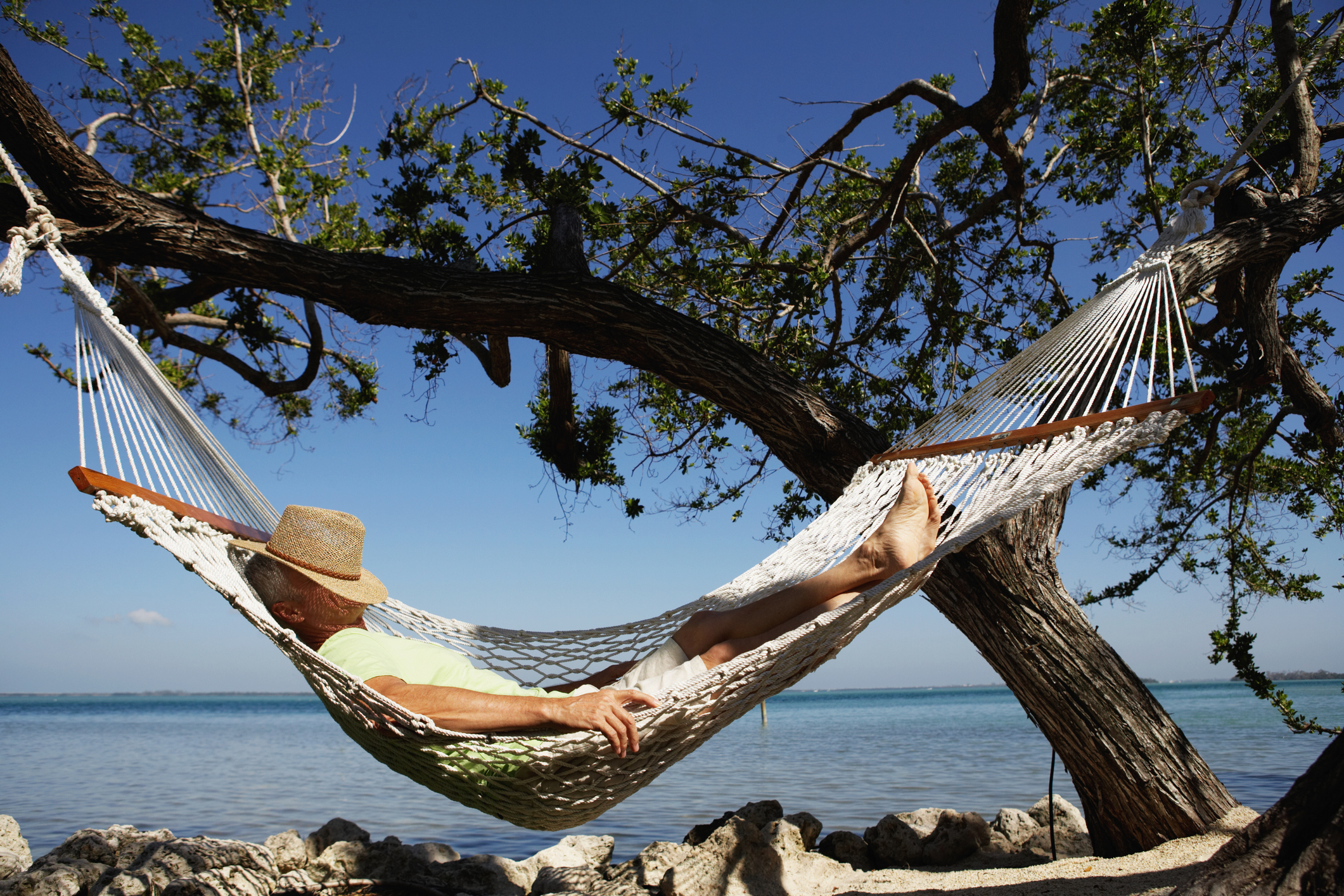 Man relaxing