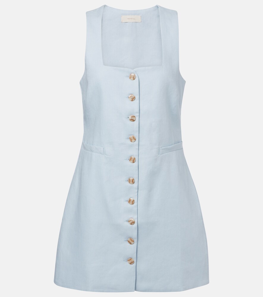 Jaques Linen Minidress